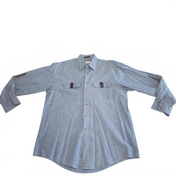 Norm Thompson Men's Casual Button-Up Shirt - Picture 1 of 7